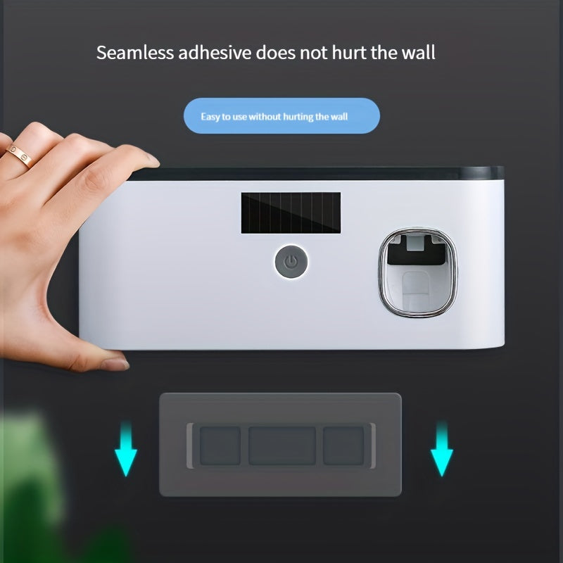 USB wireless charging Ultraviolet toothbrush sterilizer punch-free sterilization toothbrush holder toothbrush sterilizer rack