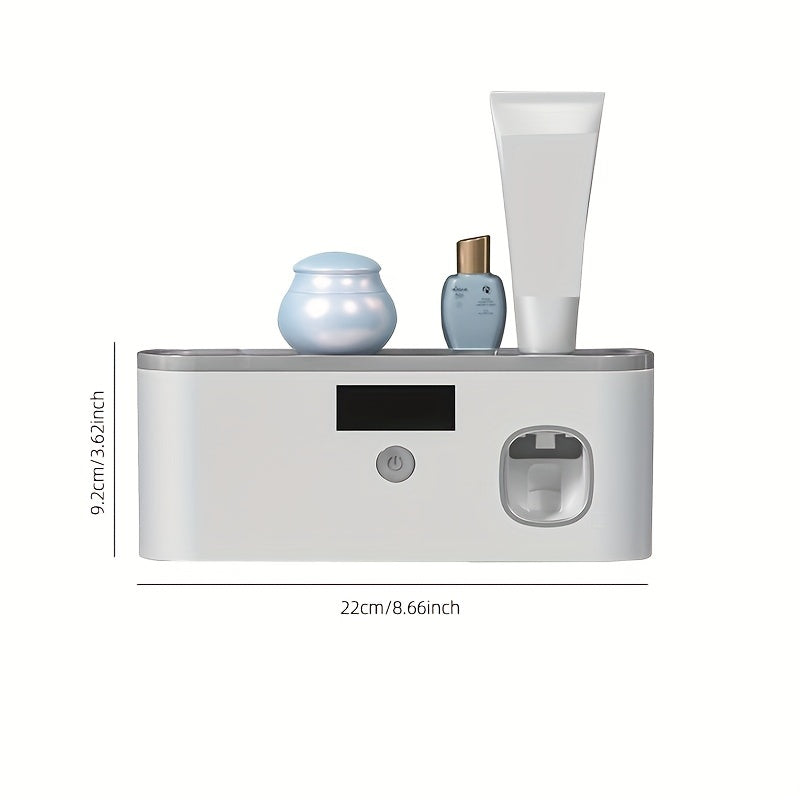 USB wireless charging Ultraviolet toothbrush sterilizer punch-free sterilization toothbrush holder toothbrush sterilizer rack